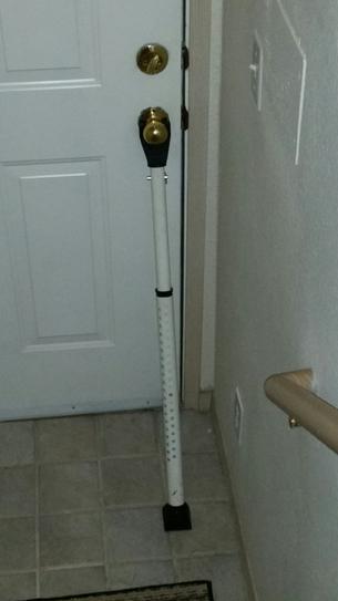 Master Lock 265d 27 1 2 In To 42 In Adjustable Steel Door