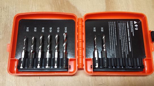 Klein Tools Drill Tap Tool Set, 4 Piece 32383SEN - The Home Depot