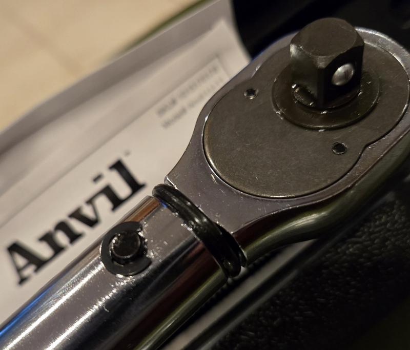 Anvil 1/2 in. Drive Click Torque Wrench Anvil-UJ-12 - The Home Depot