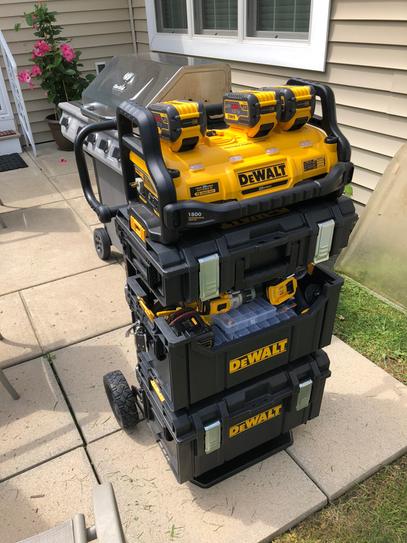 DEWALT TOUGHSYSTEM 27 in. Tool Box Carrier, Extra Large Tool Box