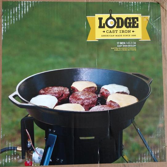 Lodge 13.25 in. Cast Iron Skillet in Black with Pour Spout L12SK3 - The  Home Depot