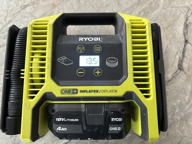 Ryobi best sale inflator p747