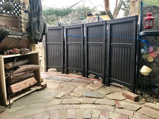 Suncast Wicker 44 in. Resin Screen Enclosure FSW4423 at The Home Depot