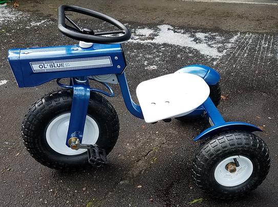 ol blue tractor tricycle