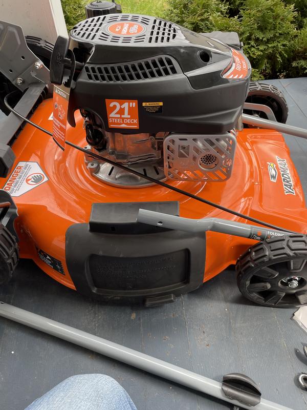 Yardmax 21 3-in-1 Gas-Powered Push Mower 170cc (YG1650) for sale