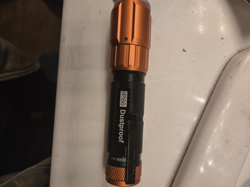 Klein Tools Rechargeable LED Flashlight with Worklight, 500 Lumens