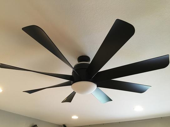 Monte Carlo Turbine 56 In Matte Black Ceiling Fan 8tnr56bkd At