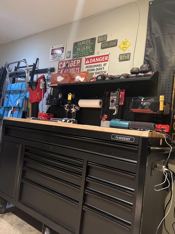 Have a question about Husky 61 in. W x 26 in. D Heavy Duty 10