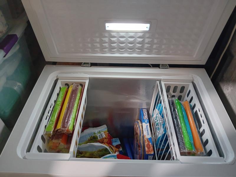 VISSANI 5 cu. ft. Manual Defrost Chest Freezer in White MDCF5WH