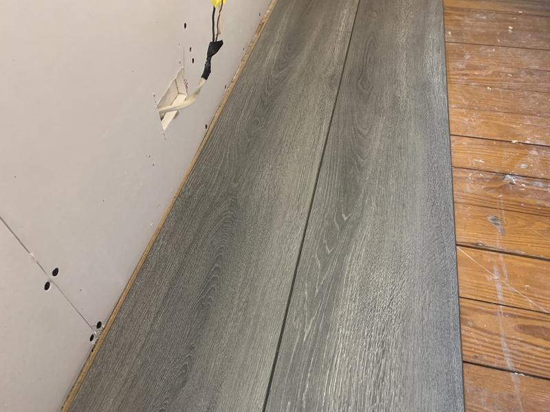 Krono Original Smokey Heirloom Ash 10 mm T x 8 in. W Waterproof Laminate Wood Flooring (18.6 sqft/case)
