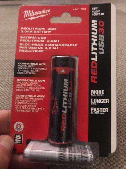 Reviews for Milwaukee REDLITHIUM Lithium-Ion Rechargeable USB 3.0