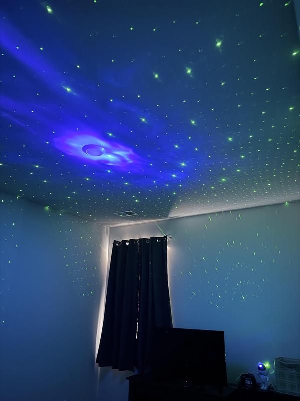 9.25 in. Sound React Multi-Color Integrated T10 1W LED Astronaut