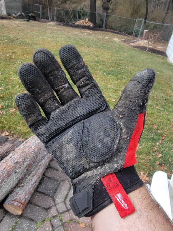 Milwaukee X-Large Impact Wrecking Work Glove 48-73-8553H - The