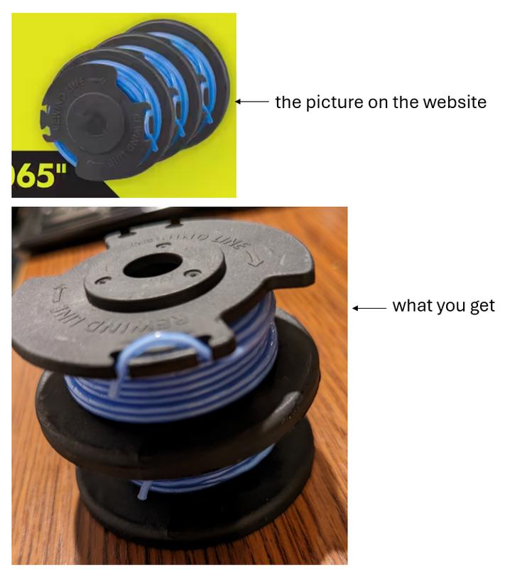 Have a question about RYOBI ONE+ 0.065 Spool (3-Pack)? - Pg