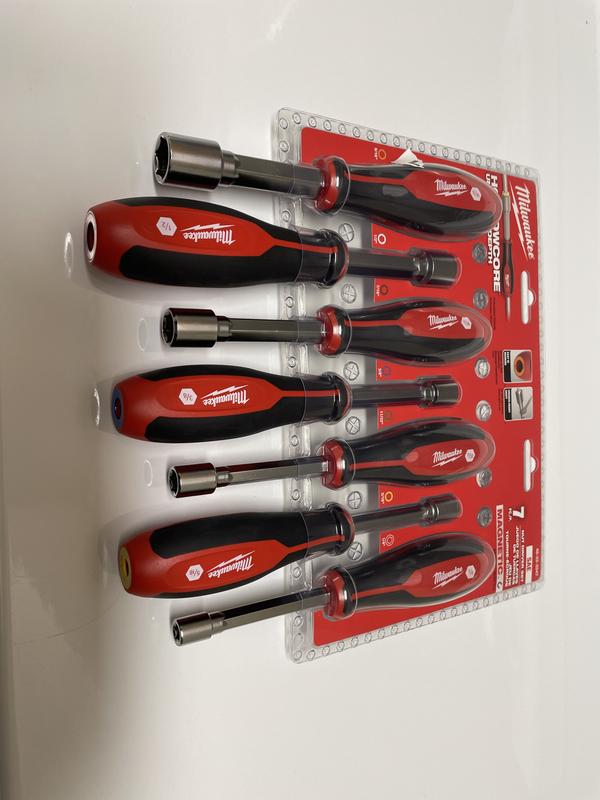 Milwaukee SAE HollowCore Magnetic Nut Driver Set (2-Piece) 48-22
