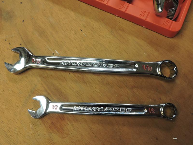 Milwaukee Combination SAE Wrench Mechanics Tool Set (11-Piece)