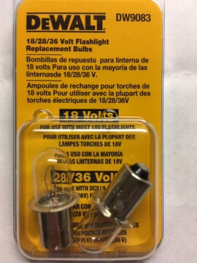 Dewalt 18v flashlight bulb home depot sale