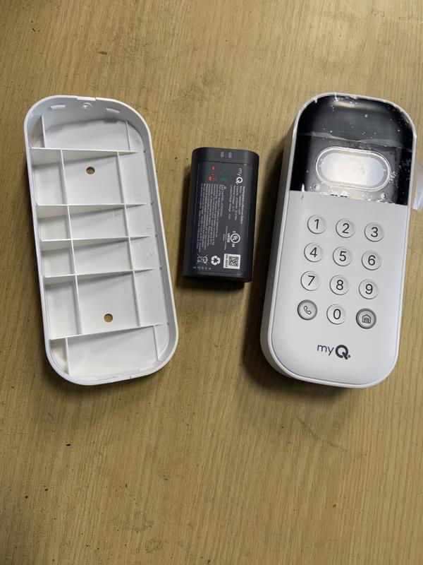 myQ VKP1-MYQ, VKP1-LM - Manuel du clavier vidéo intelligent pour garage