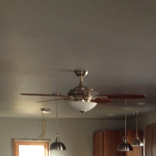 Hampton Bay Springview 52 In Indoor Brushed Nickel Ceiling Fan