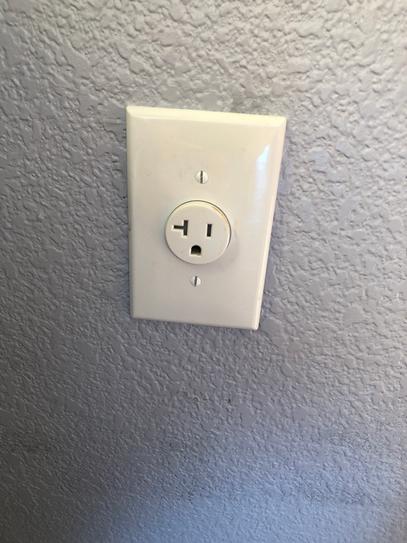 Leviton 15 Amp 125-Volt Straight Blade Grounding Power Inlet Outlet ...