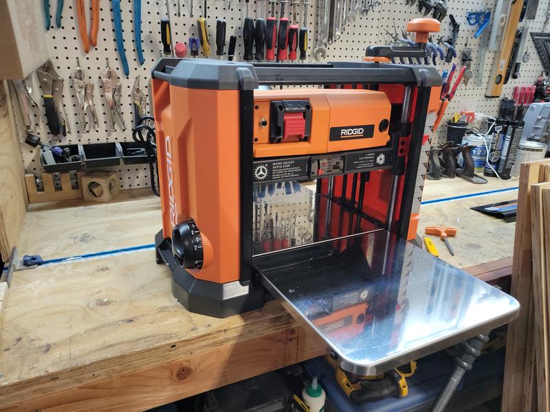 Ridgid wood planer sales