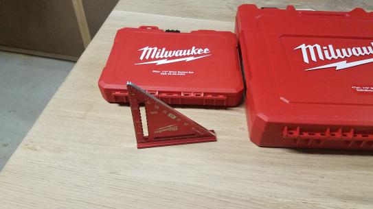 Milwaukee MLSQ040 Trim Square Red for sale online 