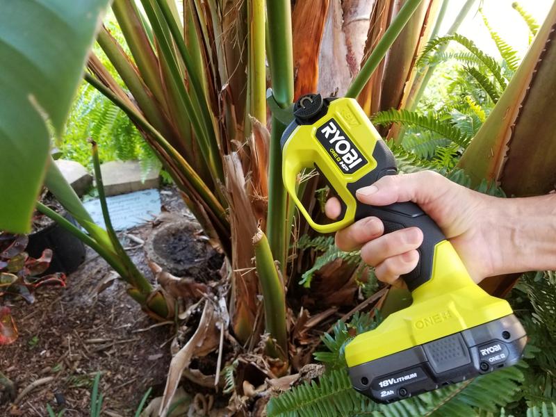 Ryobi ONE+ HP 18V Cordless Pruner With Battery & Charger - Brushless, Cuts 1" Branches