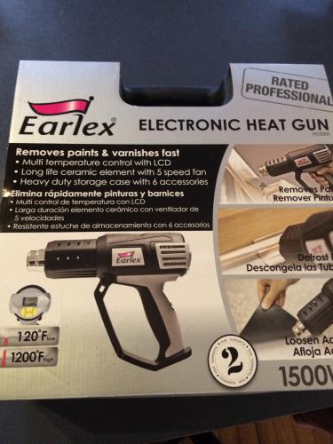 Earlex HG2000 Professional Electronic LCD Heat Gun 0HG2000US at The ...