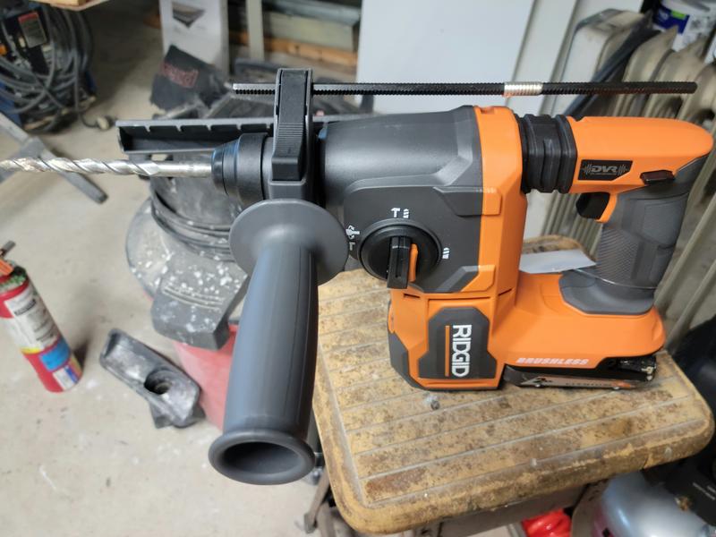 RIDGID 18V Brushless Cordless 1 in. SDS-Plus Rotary Hammer (Tool