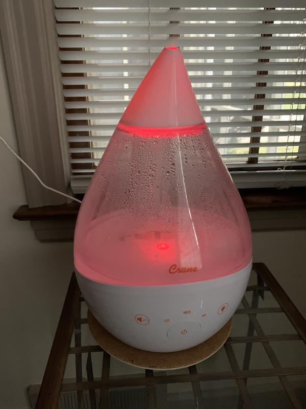 Reviews for Crane 1 Gal. Top Fill Drop Cool Mist Humidifier