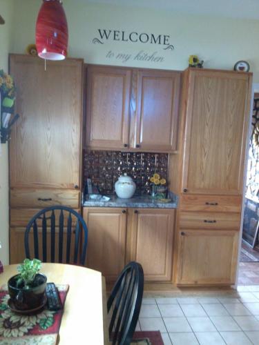 Unfinished Oak Pantry Cabinet