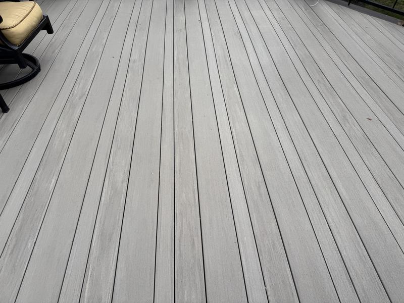 TimberTech Harvest 1 in. x 6 in. x 1 ft. Slate Gray Square Edge