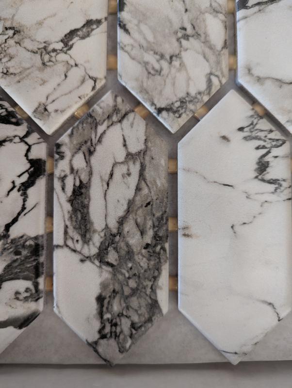 Daltile Lamora Marble Olympus 11 in. x 12 in. Glazed Ceramic