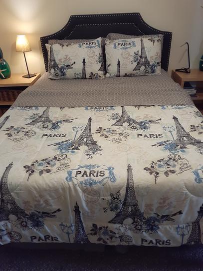Details about   Avondale Manor Cherie 6-piece Comforter Set Twin Blue 