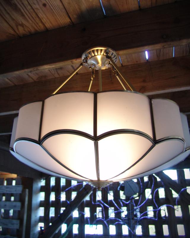 Reviews for OUKANING 20.5 in. 5-Light Retro Stained Glass