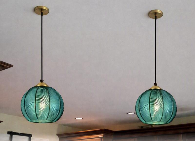 ZHLWIN Home Lighting 7. 87in. 3-Light Smoke Gray-3Pack Glass Globe