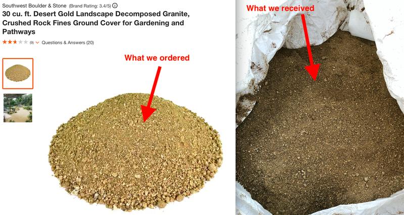 Southwest Boulder & Stone 30 cu. ft. Desert Gold Landscape Decomposed Granite, Crushed Rock Fines Ground Cover for Gardening and Pathways