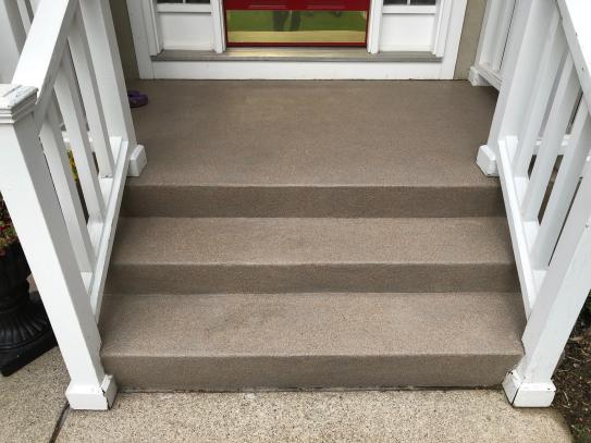 1 Gal. Tan Granite Grip Decorative Flat Interior/Exterior Concrete