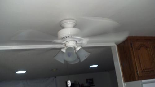 Hunter 44 In The Continental White Ceiling Fan Discontinued 23842