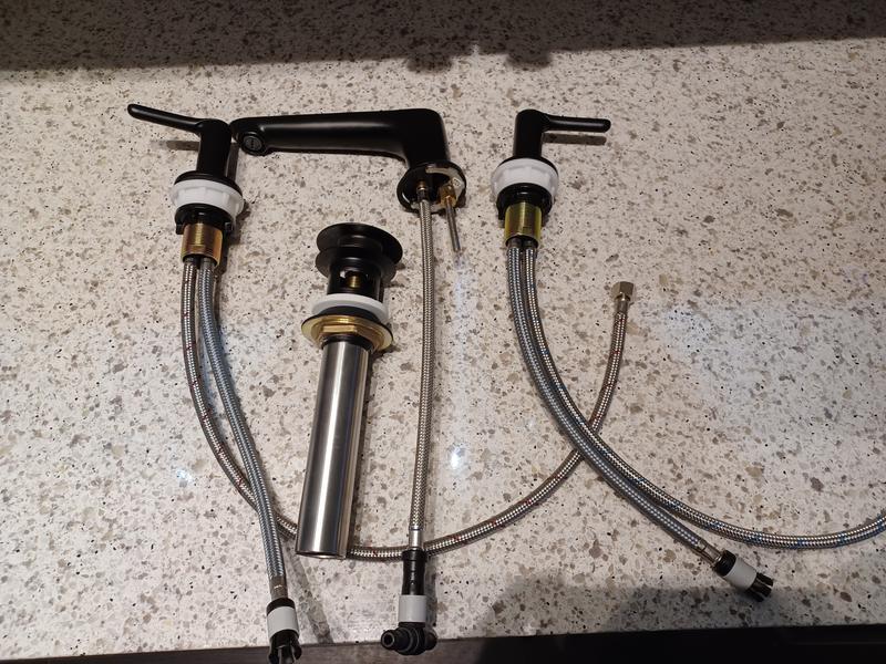 American Standard Studio S Widespread Bathroom Faucet - Polished Chrome, Low-Spout, Lever Handles - View #11
