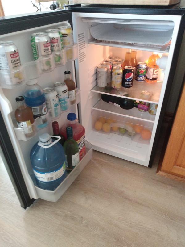 Reviews for Vissani 4.3 cu. ft. Mini Refrigerator in Black, ENERGY