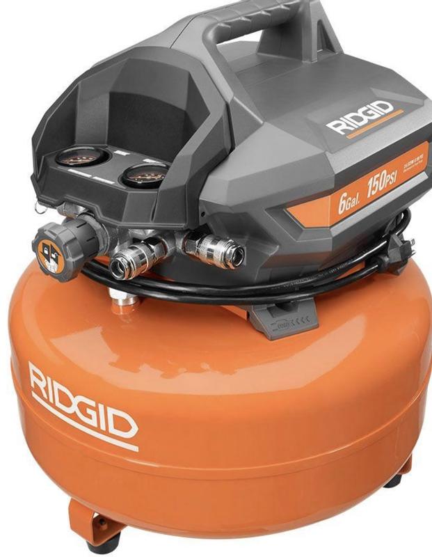 Have a question about RIDGID 6 Gal. Portable Electric Pancake Air Compressor Pg 4 The Home Depot