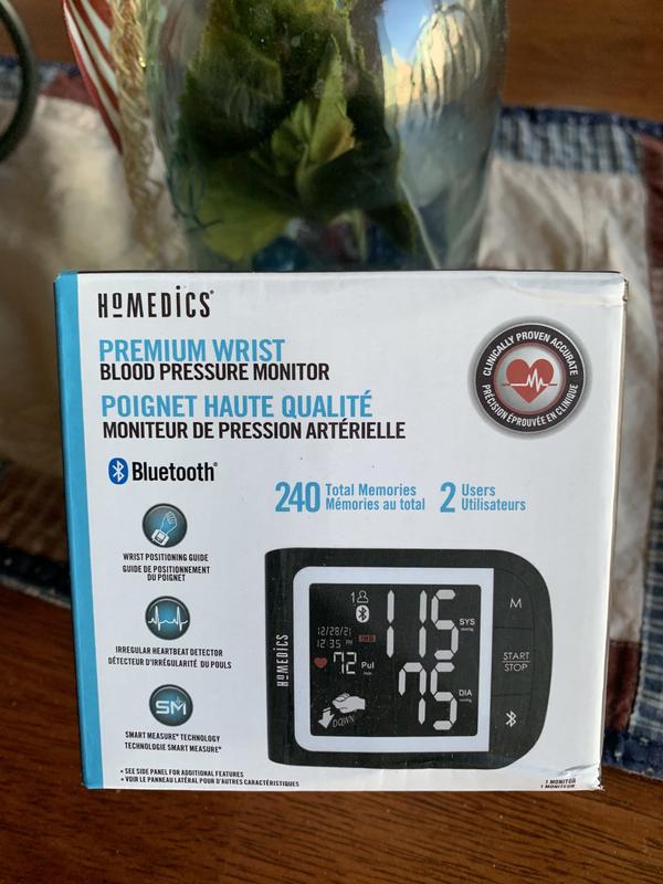 Wrist Blood Pressure Monitors Comparison Chart