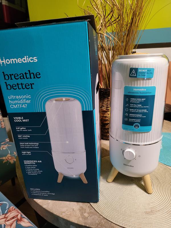  Homedics Ultrasonic Humidifier – Large Deluxe Air