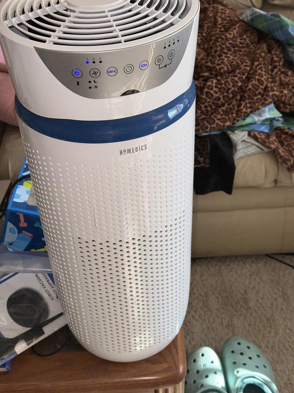  Homedics TotalClean Desktop Air Purifier – 360-Degree