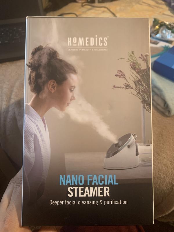  HoMedics Nano Facial Steamer with Adjustable Steam