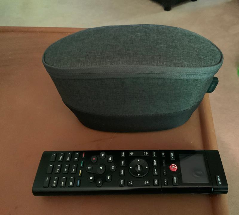 My remote won’t fit.  Also the fact that this is larger at the top than the bottom doesn’t help matters either!