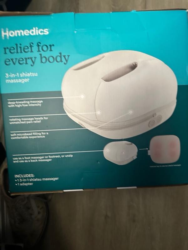 Homedics® 3-in-1 Shiatsu Massager