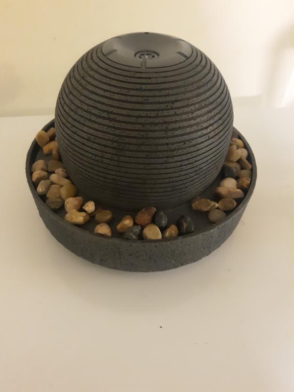 My new Mirra cascade Tabletop Relaxation Fountain