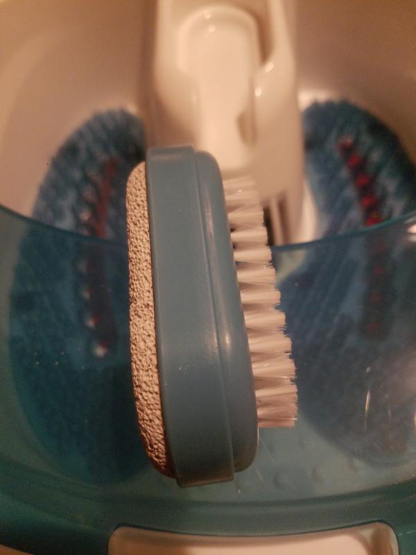 Comes with a pumice stone!